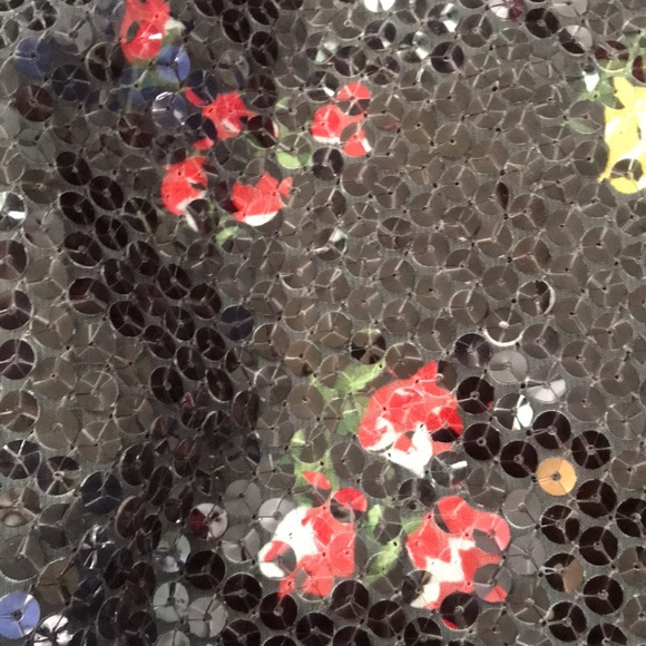 🌸NEW🌸 Love Moschino Vintage Rare Flower Sequin Top - Picture 16 of 16